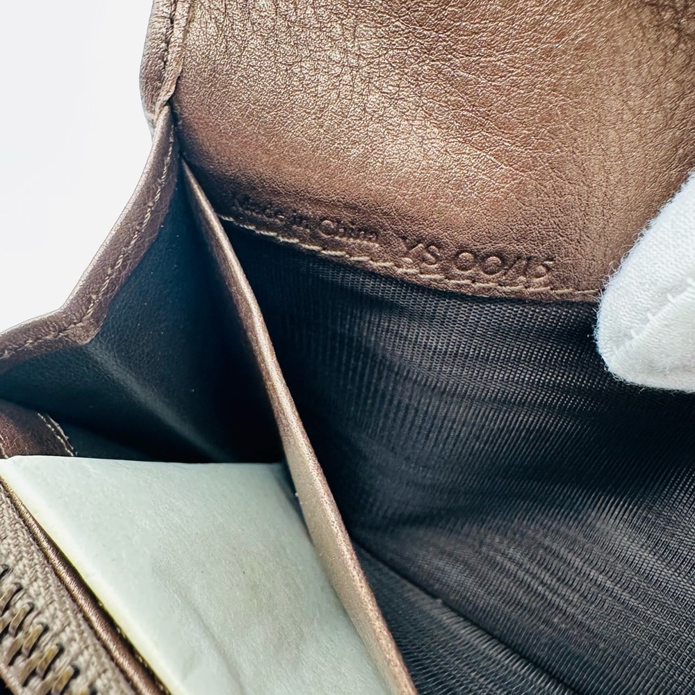 Celine Leather Embossed Monogram Wallet - Picture 9 of 13